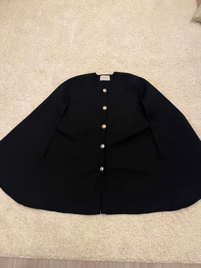 SALE！UNITED ARROWS ブラック ケープコート