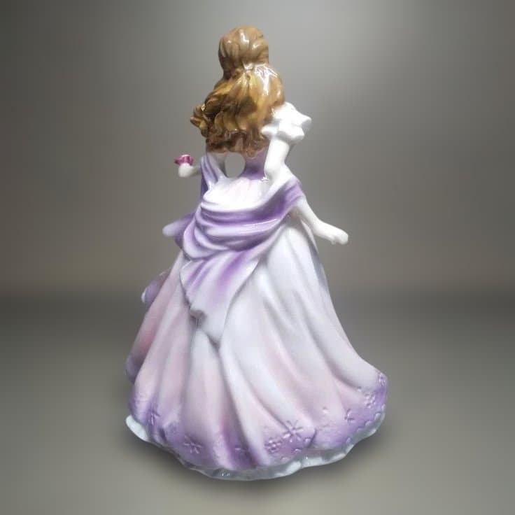  WORCESTER：レイチェル フィギュリン 陶器 置物