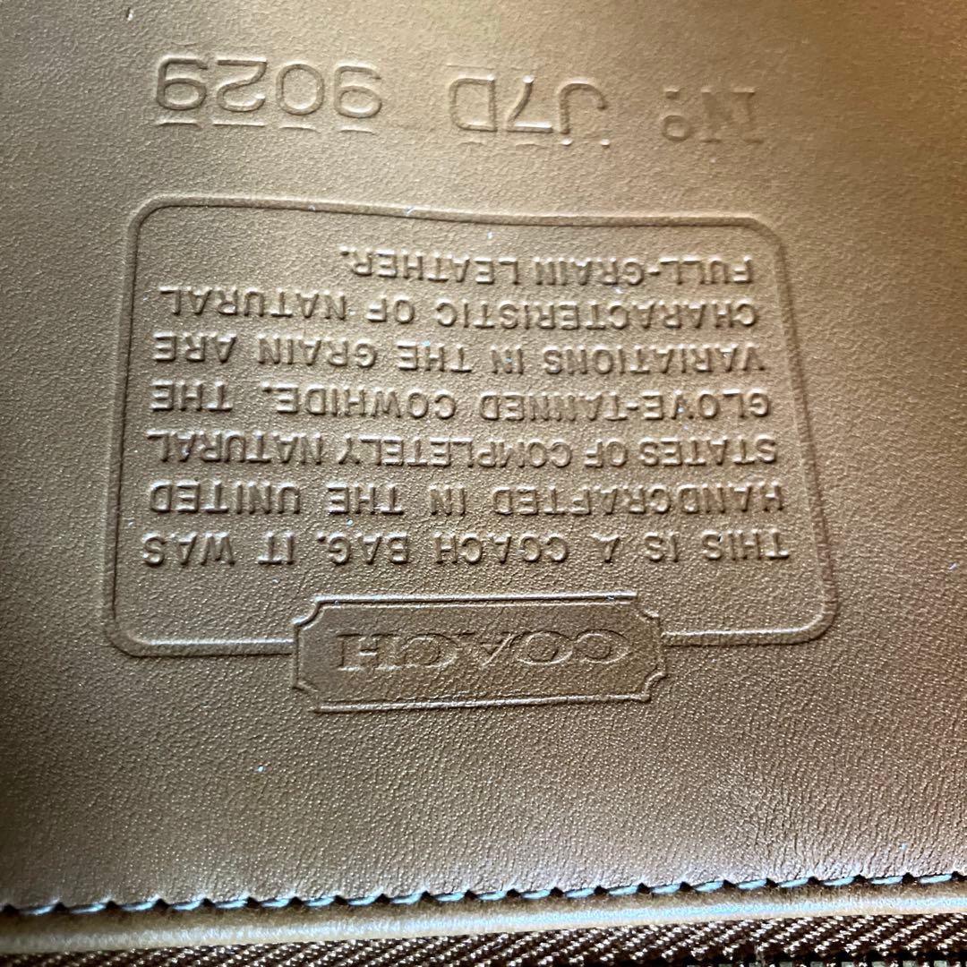 オールドコーチvintage コーチエルゴワンショルダー9029