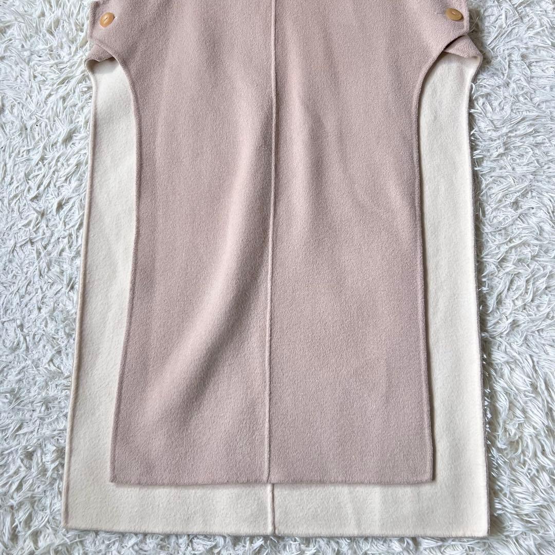 LE PHIL ルフィル フード 付ウール シルク リバー ロング ジレ