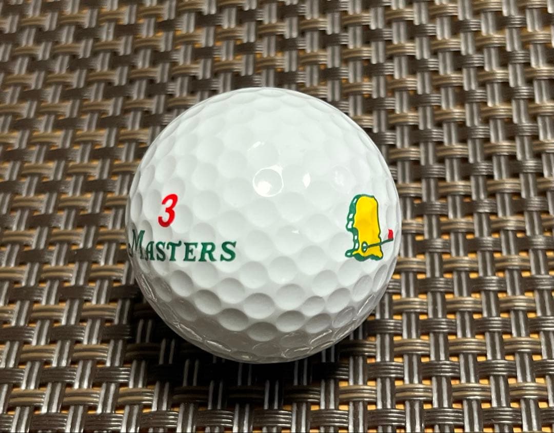 松山英樹サインボール　スリクソン　マスターズボール付き