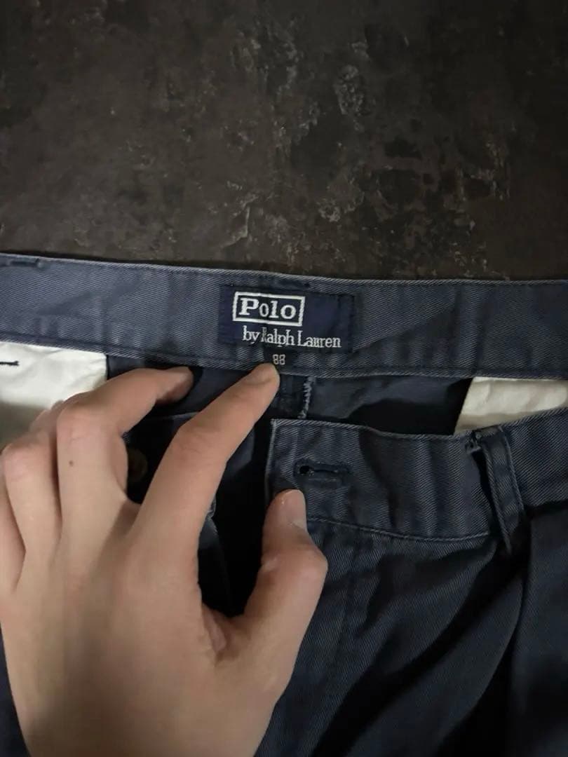 90s Polo by Ralph Lauren ポロチノ 正方形タグ　初期タグ