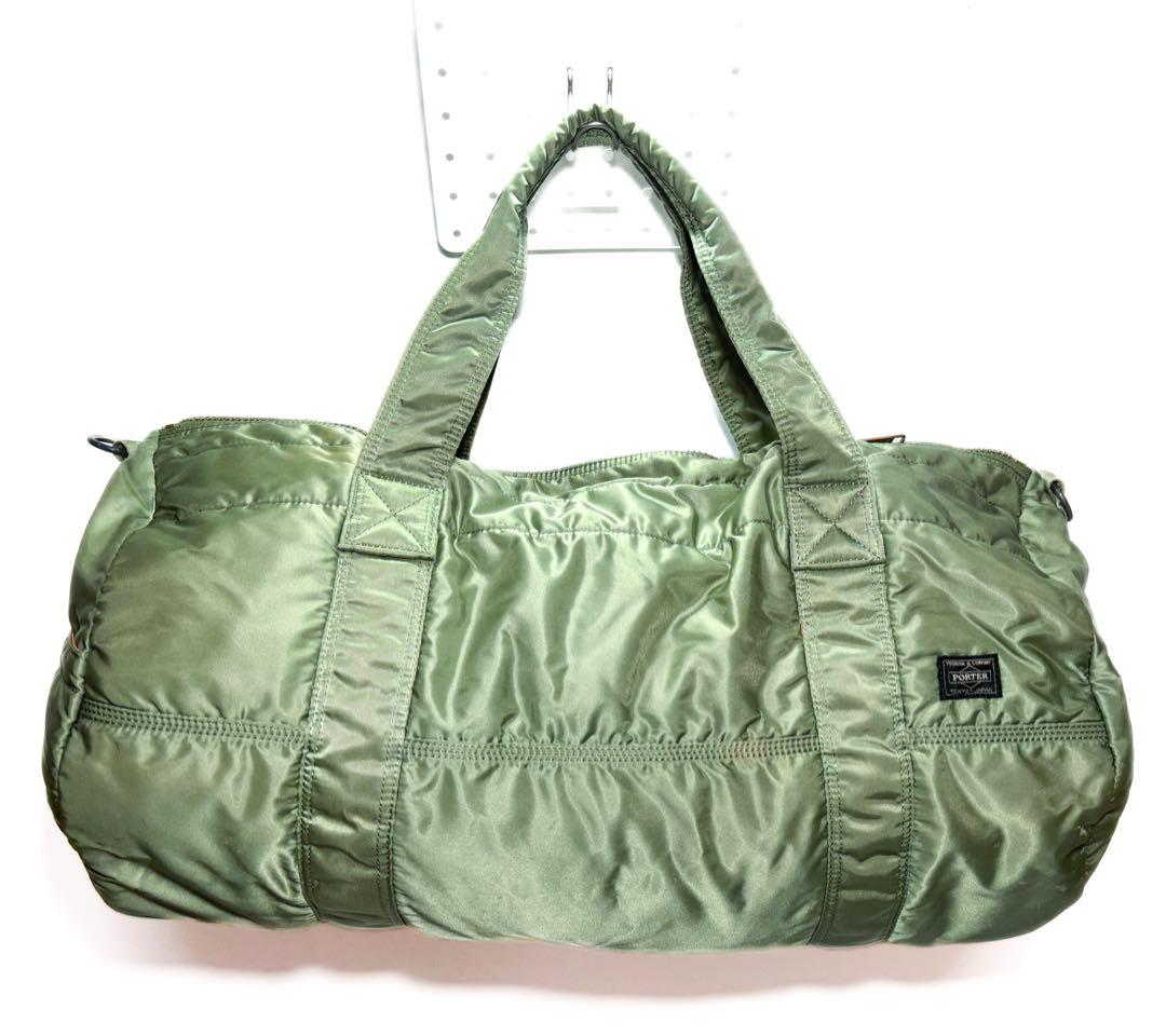 PORTER タンカー ボストンバッグ ダッフルバッグ　グリーン