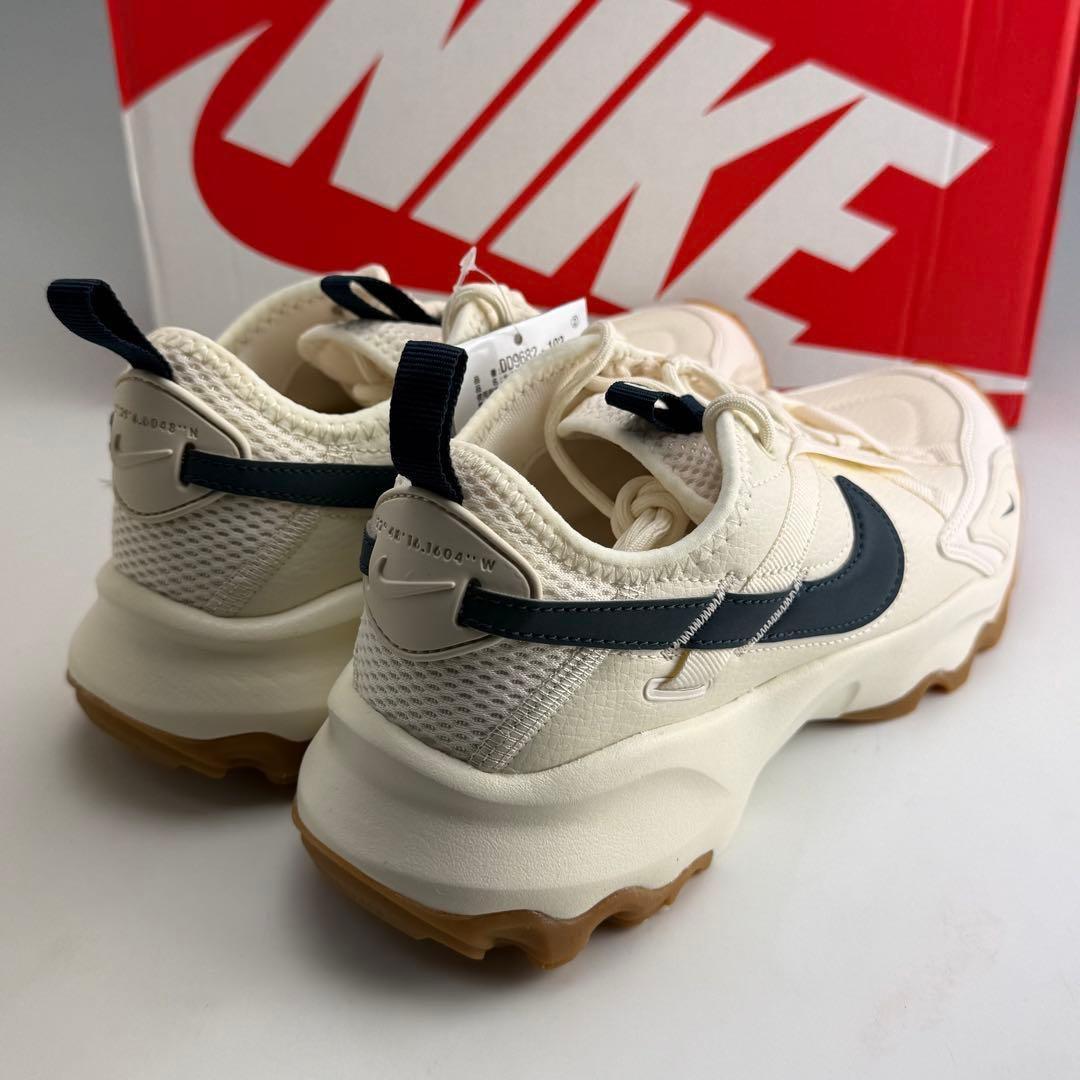 24.5cm ナイキ ウィメンズ TC7900 ペールアイボリー ネイビー