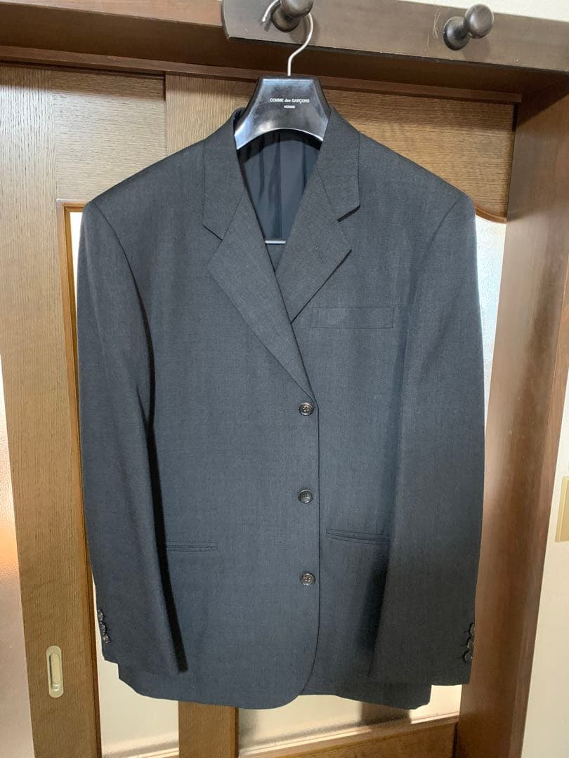 COMME des GARCONS 上下セットアップ ダークグレー スーツ