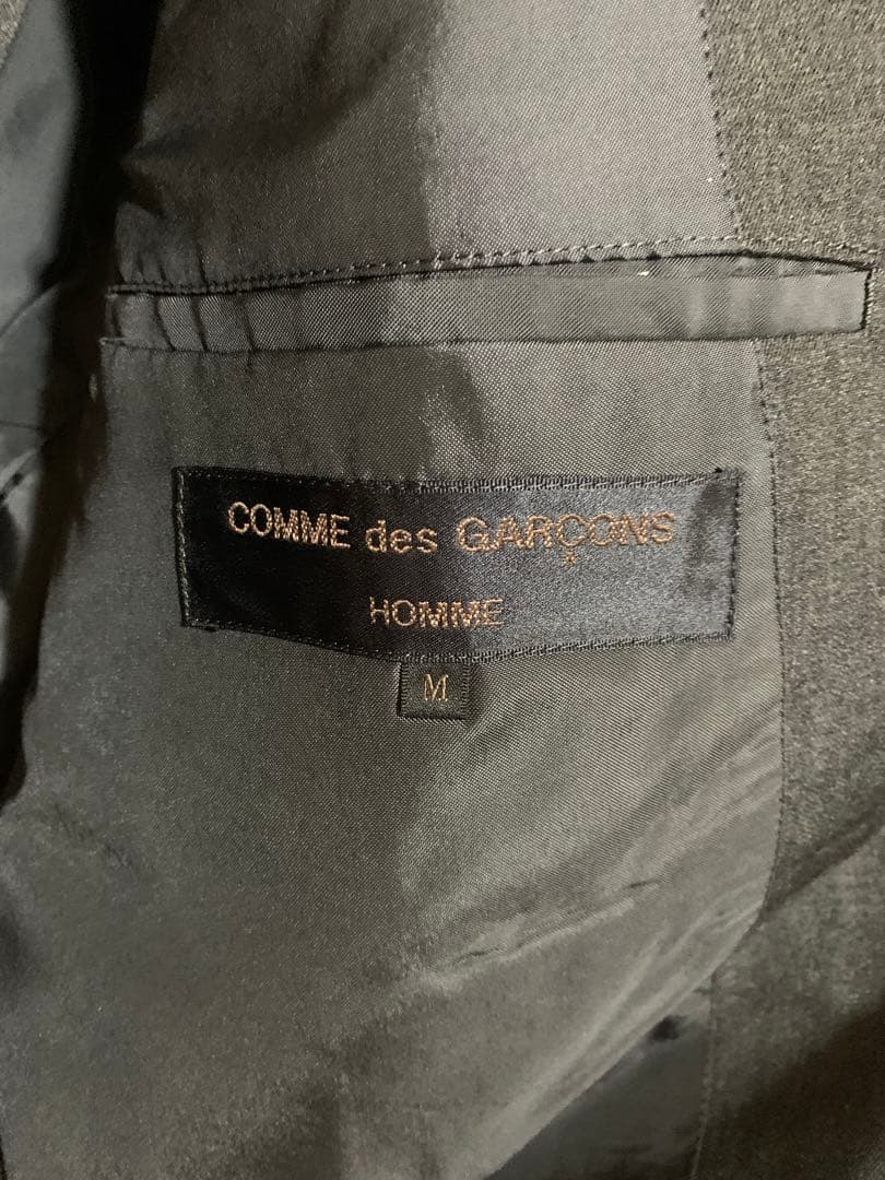 COMME des GARCONS 上下セットアップ ダークグレー スーツ