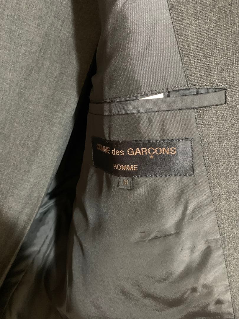 COMME des GARCONS 上下セットアップ ダークグレー スーツ