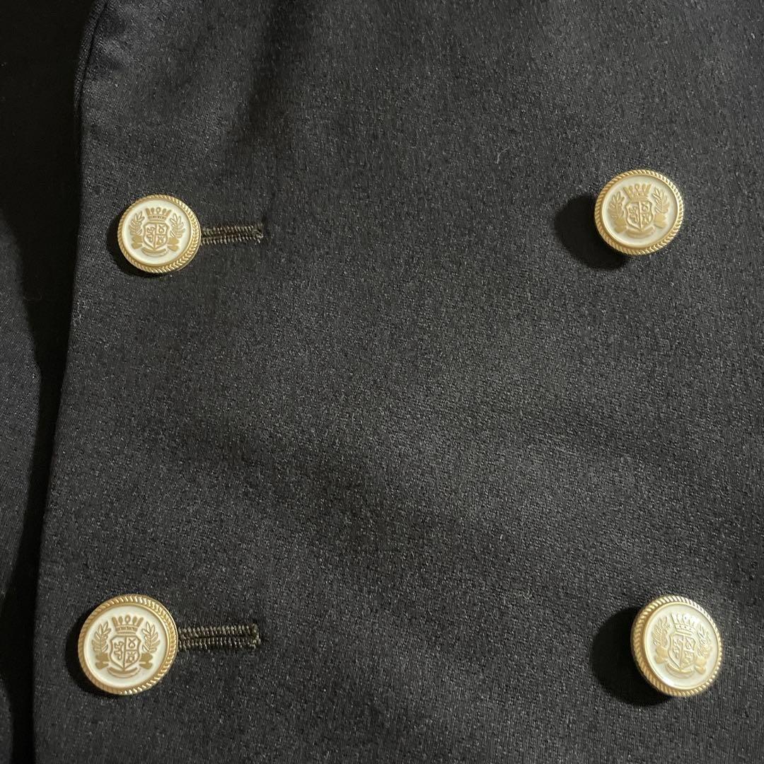 Vintage 極上ウール 濃紺 セットアップスーツ 上下×HERMESネクタイ