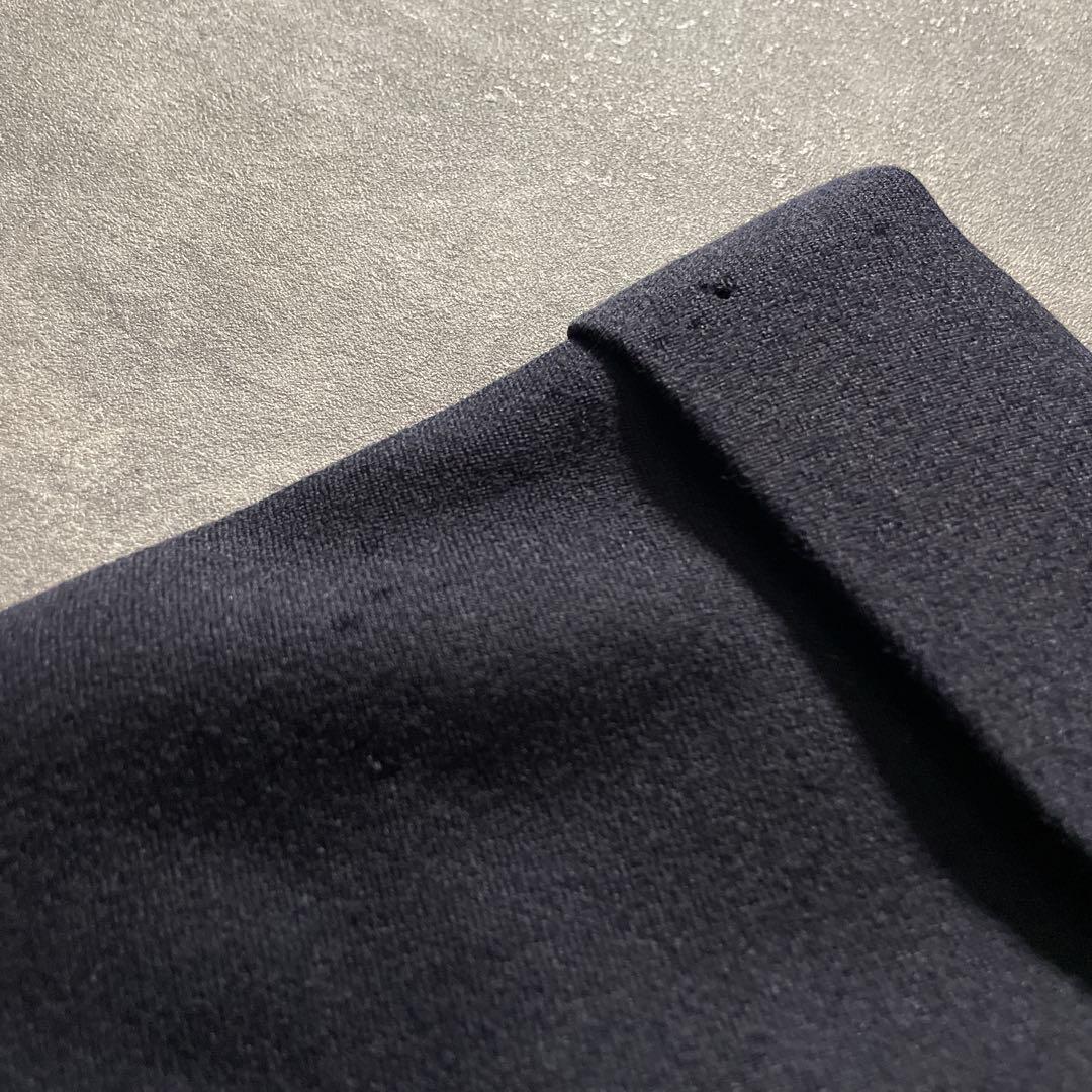 Vintage 極上ウール 濃紺 セットアップスーツ 上下×HERMESネクタイ