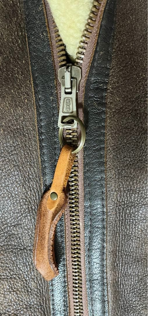 insignia leather ミリタリー B-3 フライトジャケット　70s