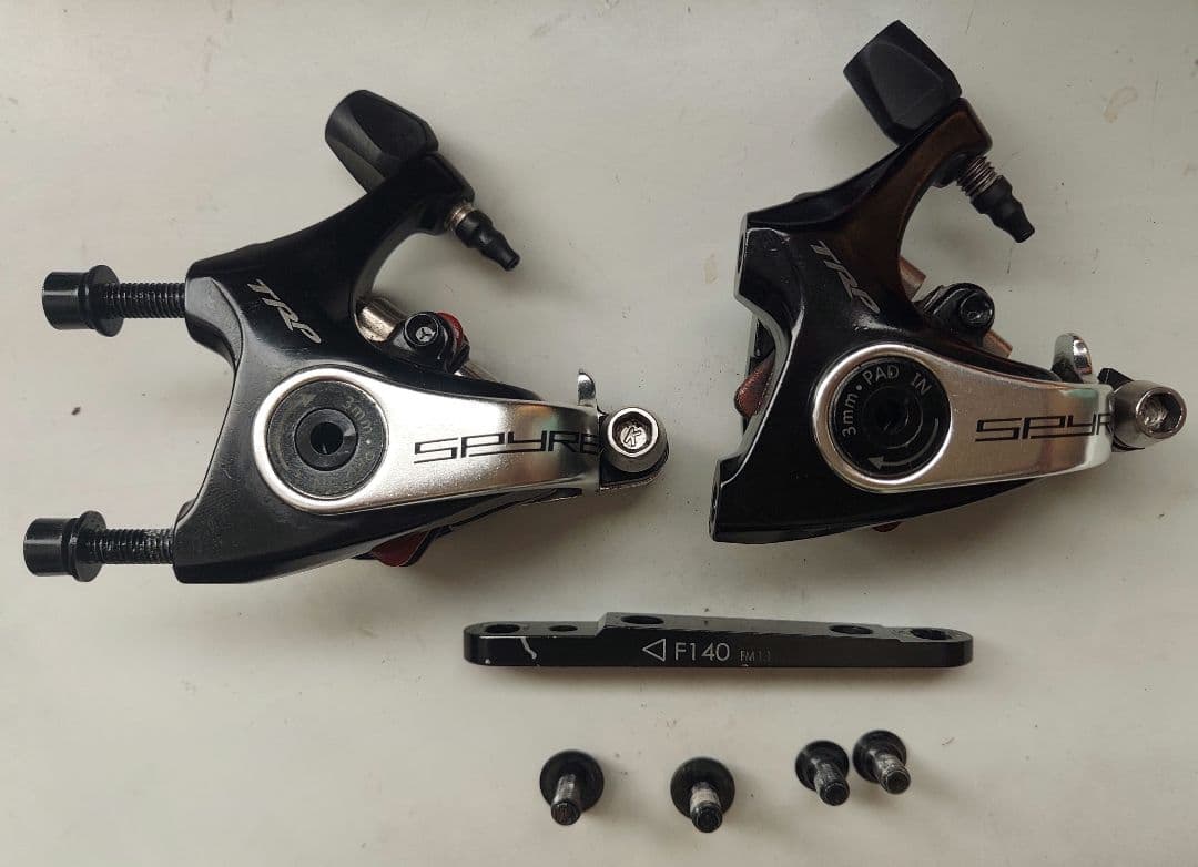 TRP SPYRE MDーC610 機械式ディスクブレーキキャリパー前後　中古品