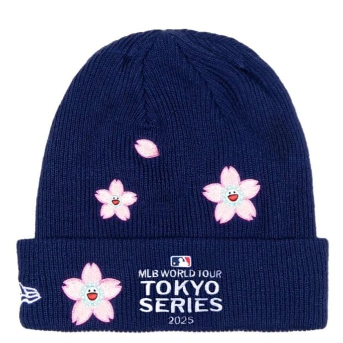 村上隆 MLB ワールドツアー 東京シリーズ 2025 ドジャース ビーニー ④