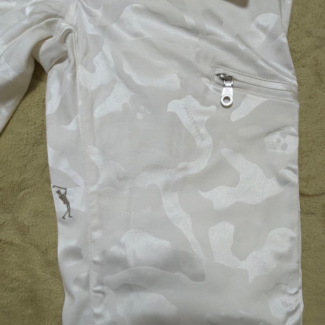o*a様 マークアンドロナ　ホワイト　迷彩　パンツ