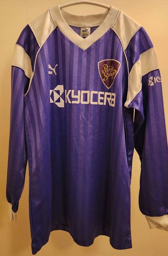 ヴィンテージ　京都パープルサンガ　長袖　ユニフォーム