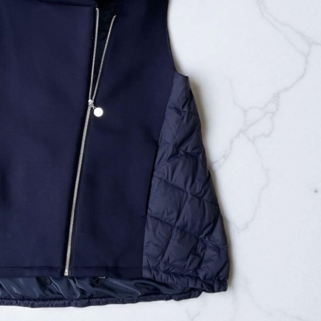 MARECHAL TERRE マルシャルテル ダウンベストパーカー ネイビー M