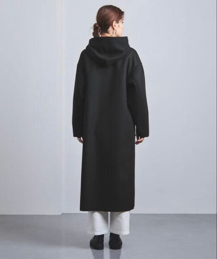 人気‼️新品タグ付き★HYKE HOODED WORK コート 黒