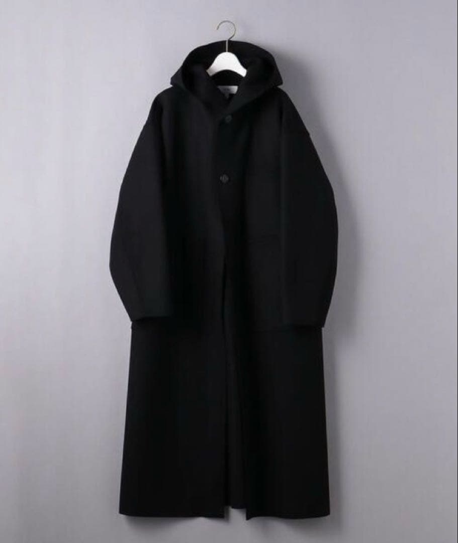 人気‼️新品タグ付き★HYKE HOODED WORK コート 黒