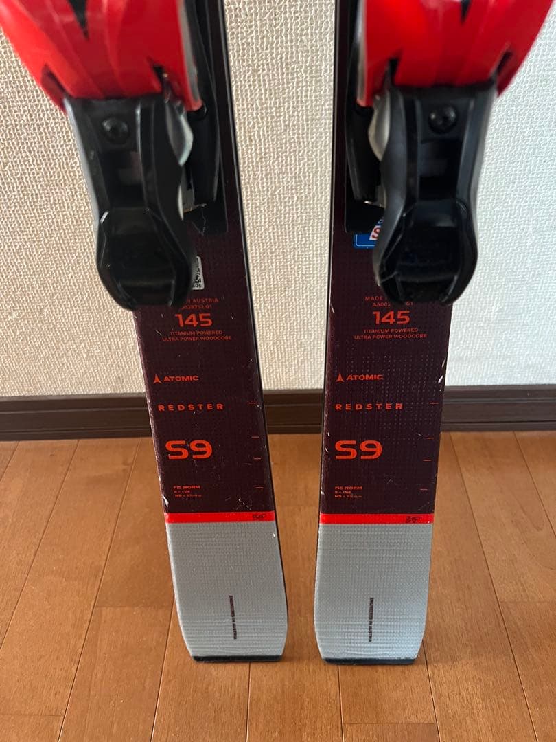 ATOMIC REDSTER S9 145 スキー板 ビンディングセット