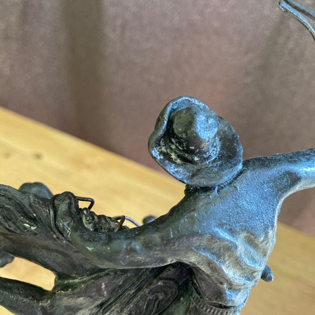 神*元様 （ブロンズ像）フレデリック・レミントン作　【ブロンコ・バスター】