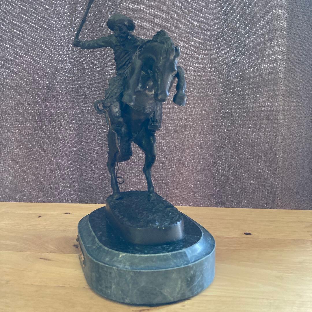 神*元様 （ブロンズ像）フレデリック・レミントン作　【ブロンコ・バスター】