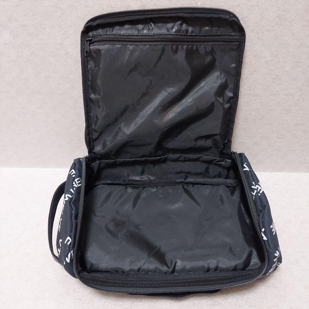 【在庫一掃セール】V12(ヴィトゥエルヴ)　シューズケース　ブラック