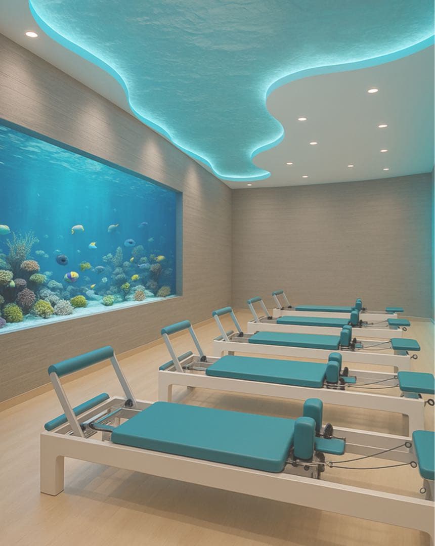 LANI pilates ピラティスマシン ターコイズ