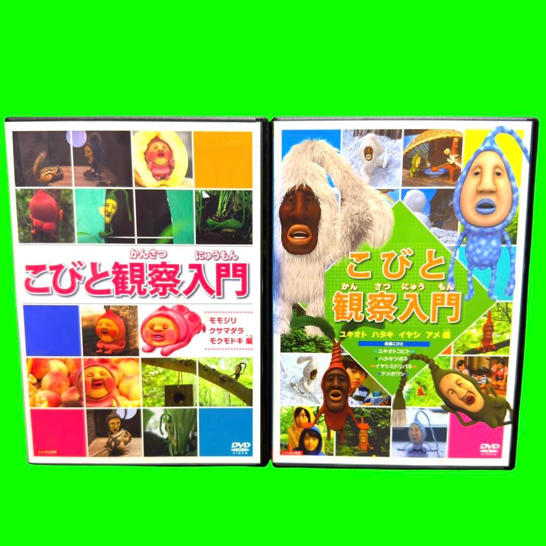 ケース付　こびと観察入門（10巻セット）全9巻、こびと大研究 DVD