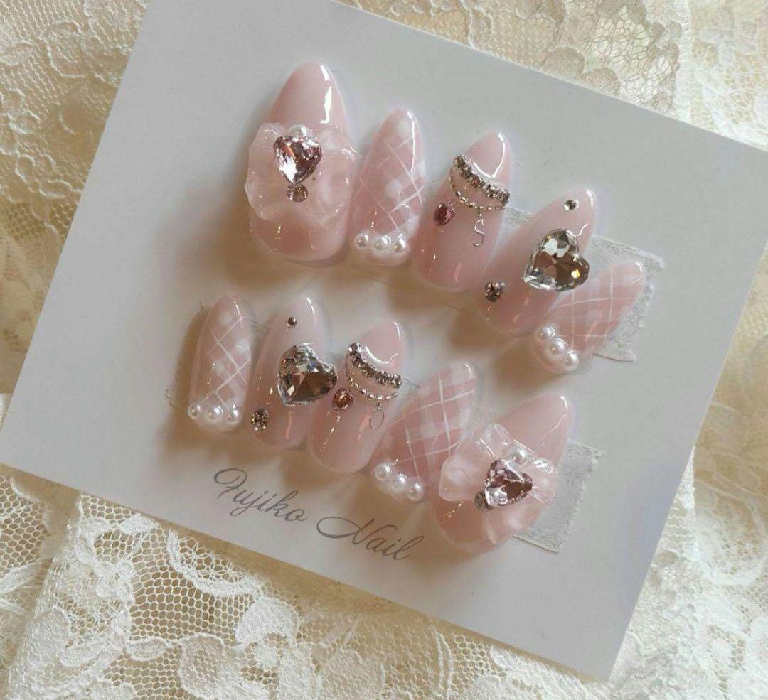 藍ページ 2点分 ネイルチップオーダー