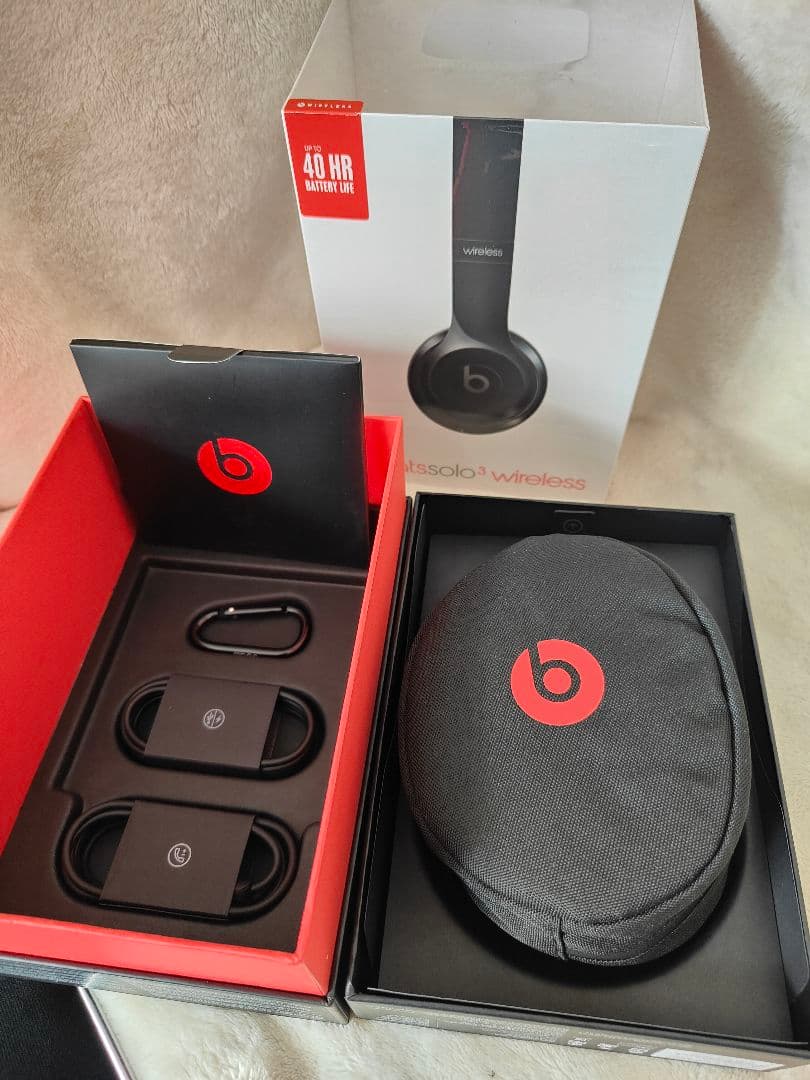 13)未使用beats solo3 wireless ヘッドフォン