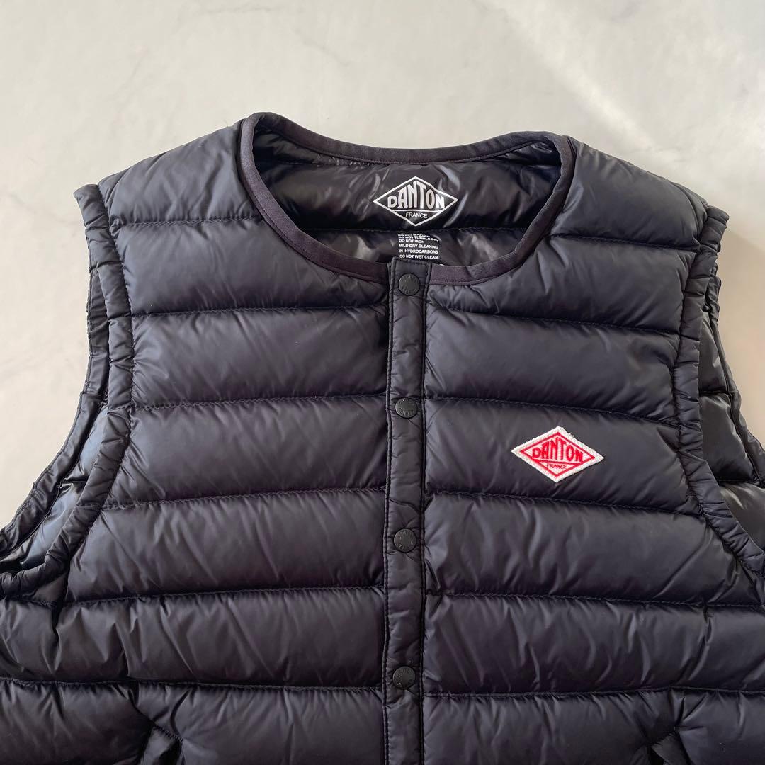 美品✨DANTON ダントン　ダウンベスト　36