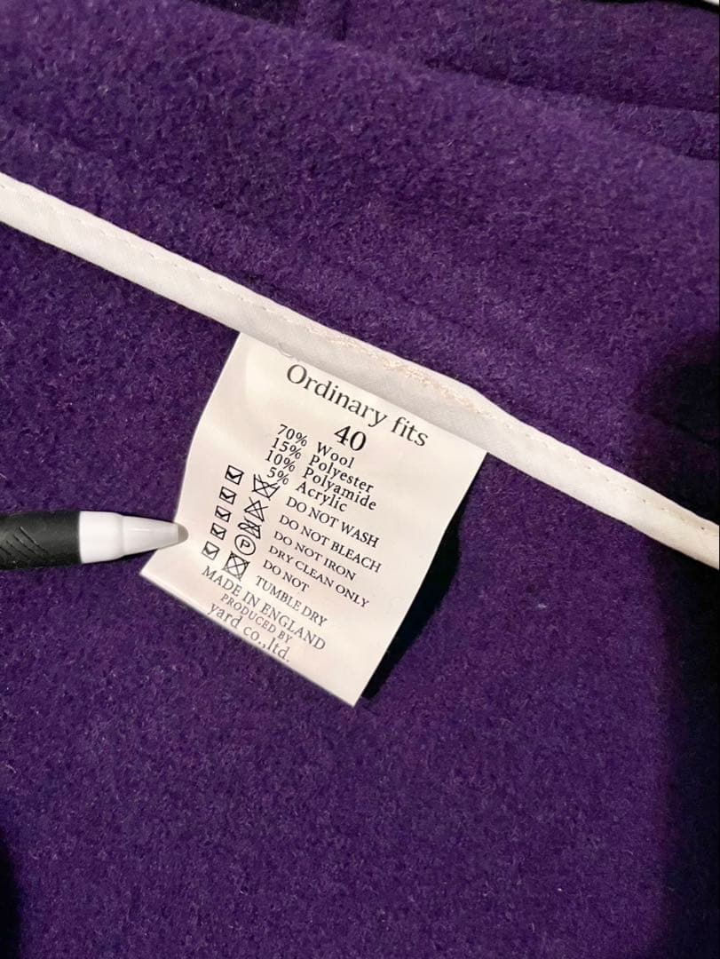 Ordinary fits ロンドントラディション別注 英国製 ダッフルコート