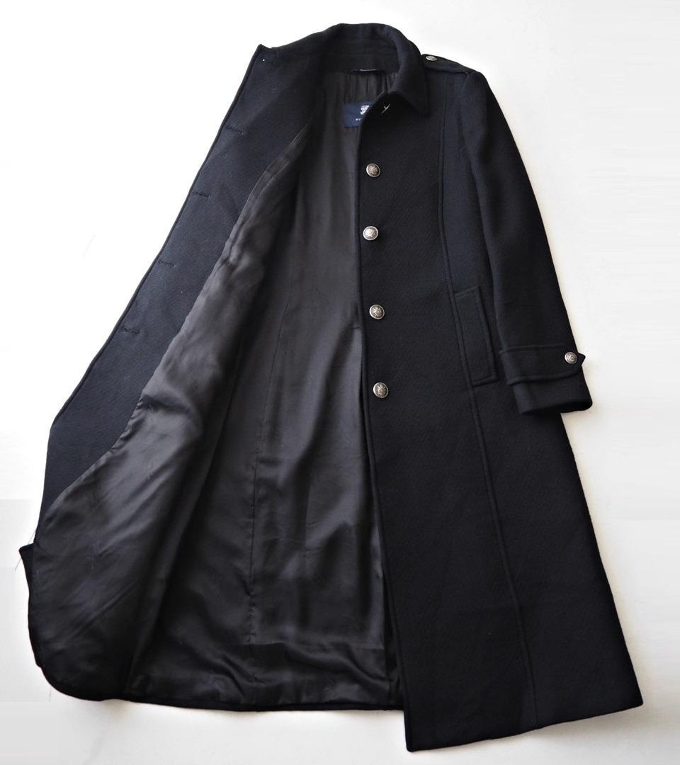 ケイティ様BURBERRY バーバリーロンドン イタリア製 ウール ロングコート