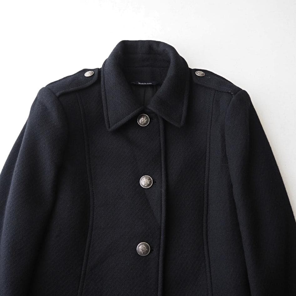 ケイティ様BURBERRY バーバリーロンドン イタリア製 ウール ロングコート