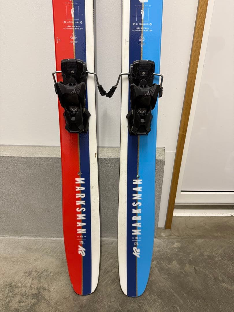 スキー K2 Marksman 170cm + Tyrolia Attack 11GW