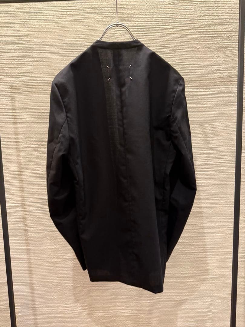 Maison Margiela　 ノーカラージャケット　メゾンマルジェラ　46