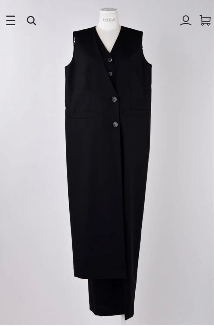 最終値下げです　エンフォルドVEST LAYERED ALL-IN-ONE