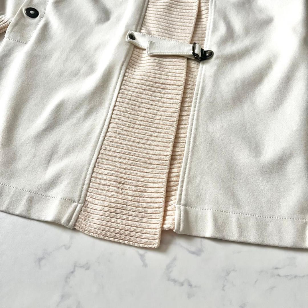 マックスマーラ フード付 コート ニット カーディガン ダッフル ベージュ 3L