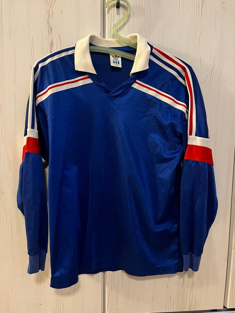 [値下げ]adidas フランス　1986 ユニフォーム　ホーム　清商業モデル