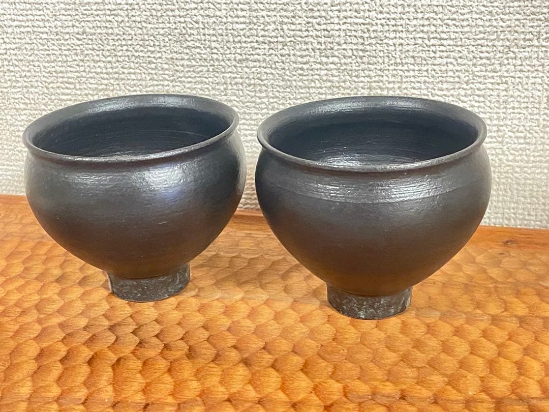 【新品未使用】鈴木環 ピジョンカップ Mサイズ 黒 2客 Sサイズ 白 2客