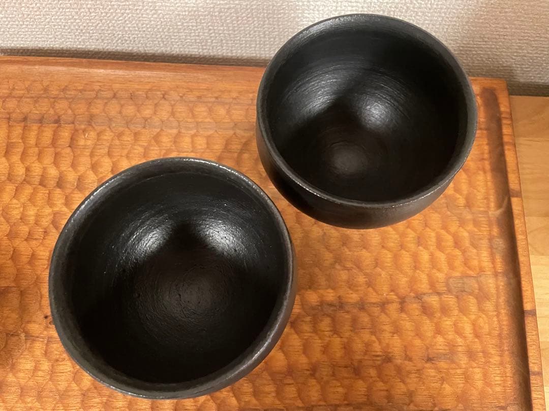 【新品未使用】鈴木環 ピジョンカップ Mサイズ 黒 2客 Sサイズ 白 2客