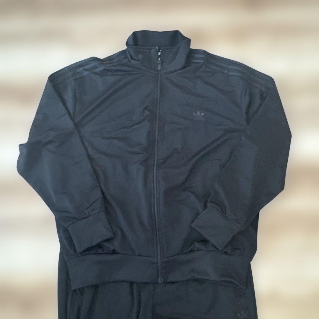 adidas ブラック ジャージ 上下　　　　　　 ファイヤーバード