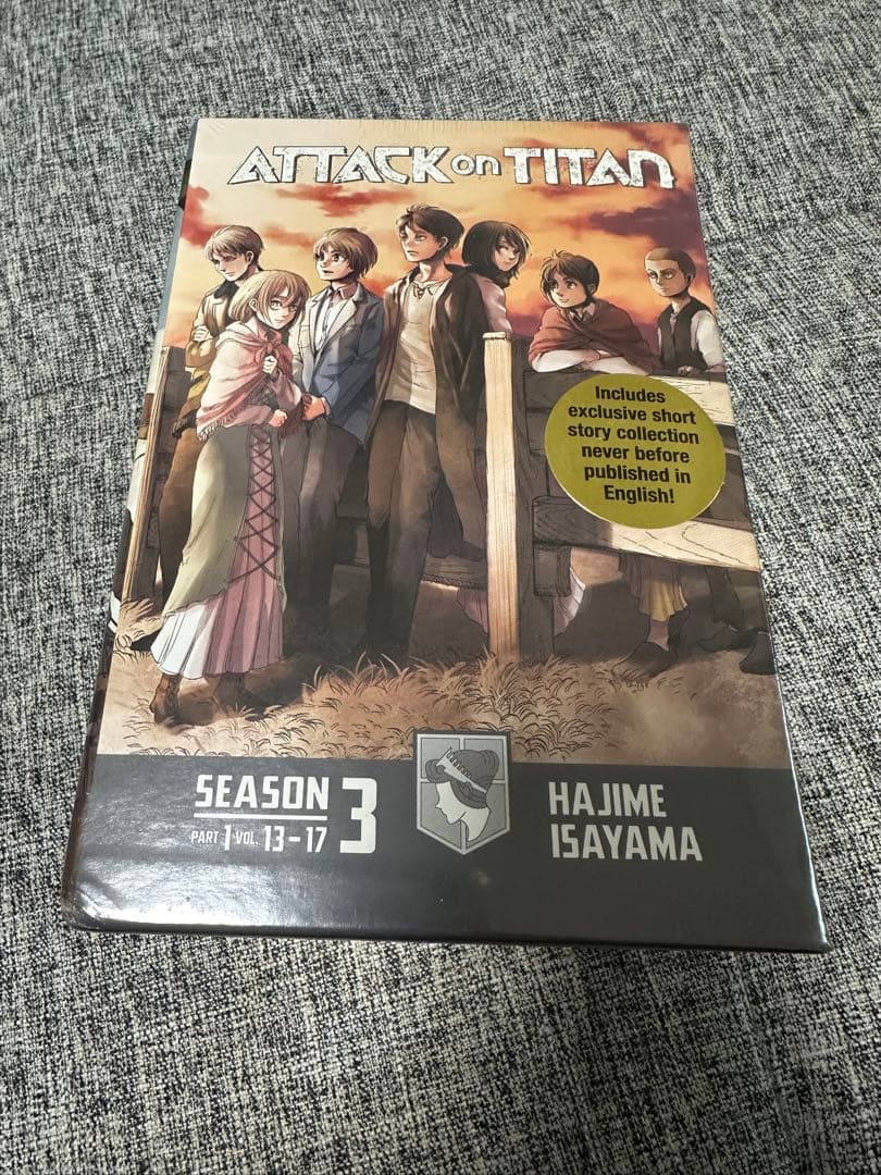 進撃の巨人 英語版 13〜17巻 BOX 未開封