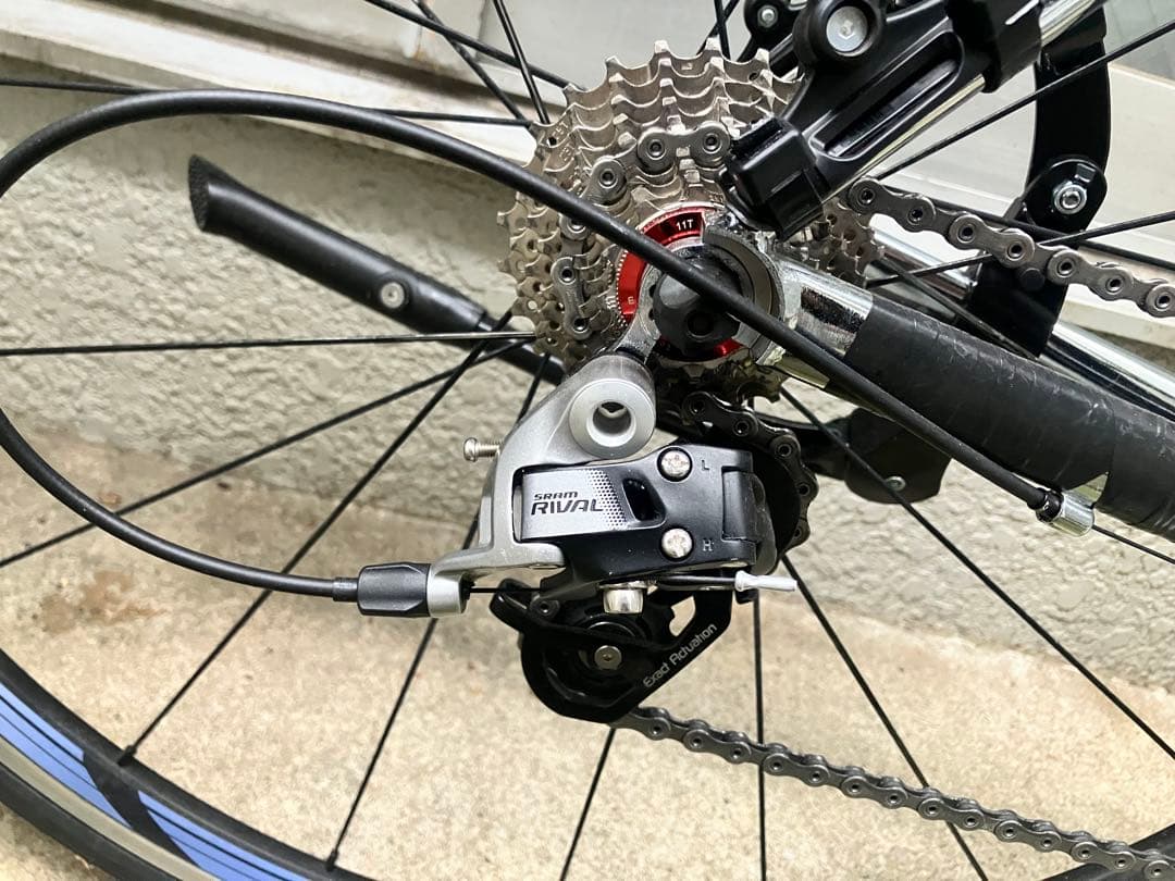 DARKROCK クロモリフラットバーロード クロスバイクsram 11s