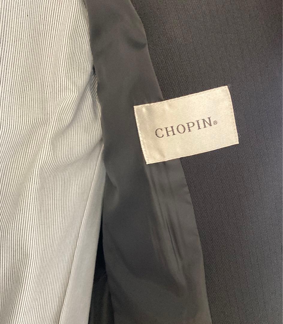 CHOPIN　ショパン　スーツ　卒業式　男の子 黒　ブラック　170cm