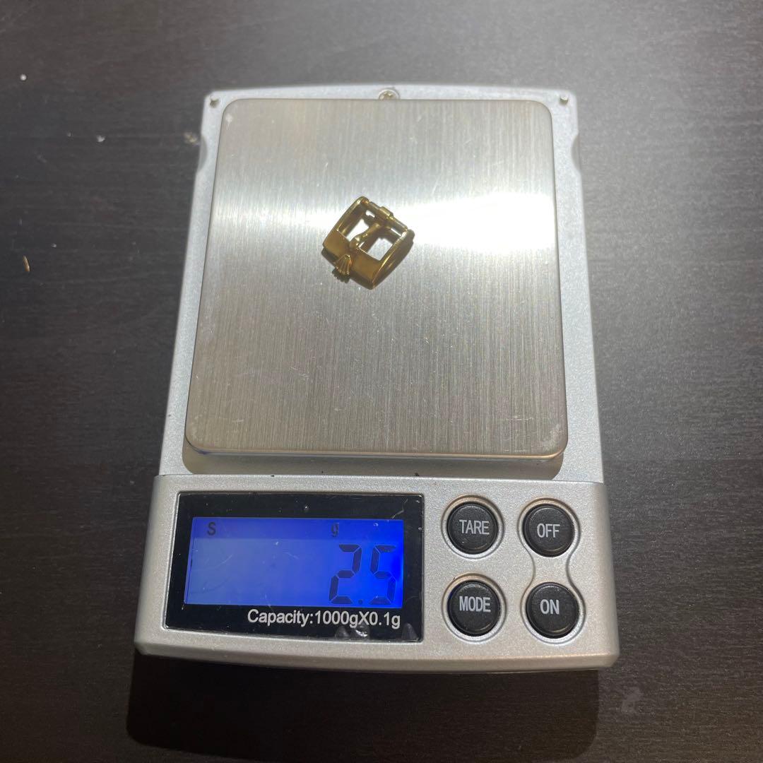 管番119 希少 ロレックス ROLEX K18 750 尾錠 時計 バックル