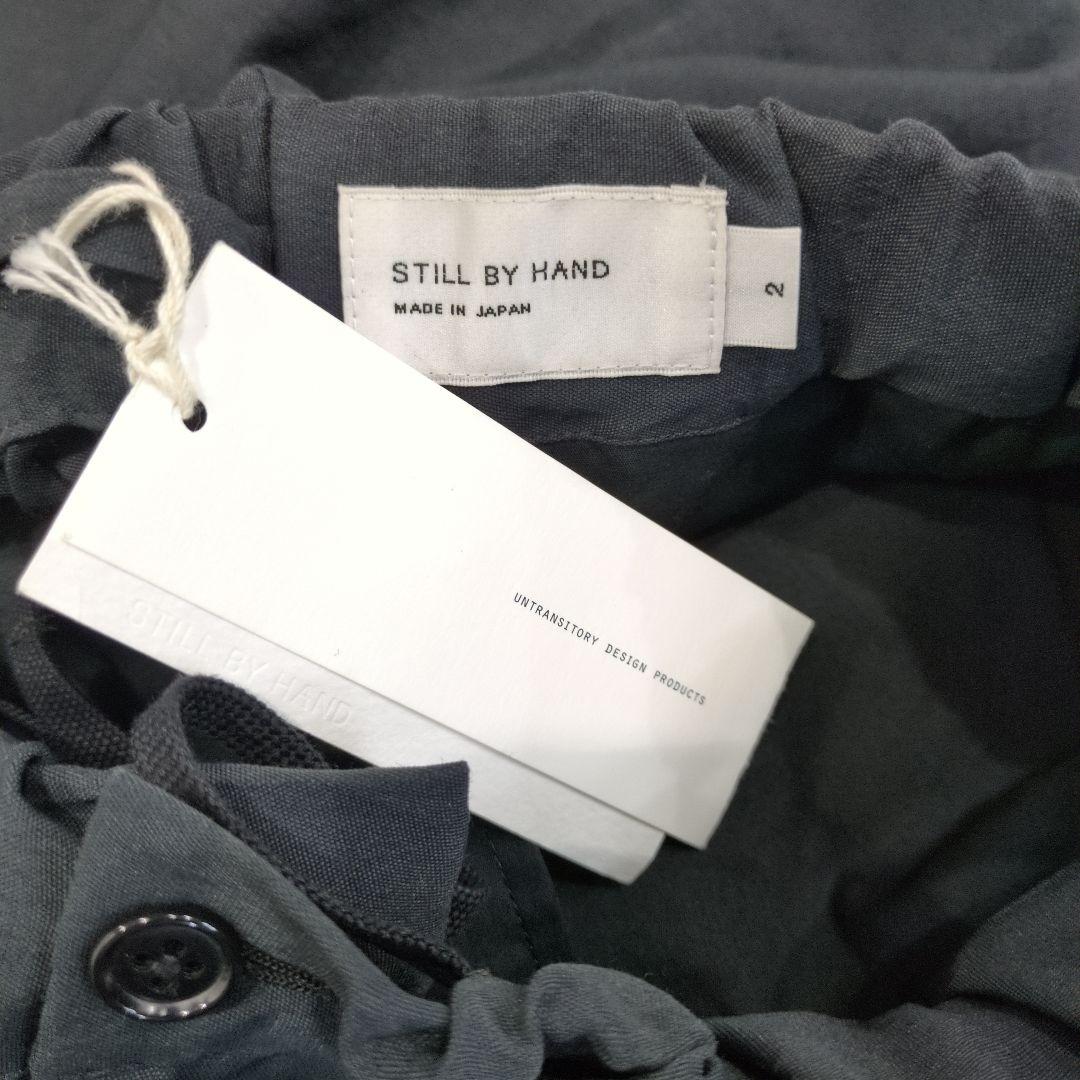25ss STILL BY HAND ポリエステル ２タック イージースラックス
