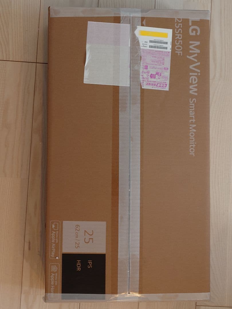 LGスマートモニター　25SR50F-W