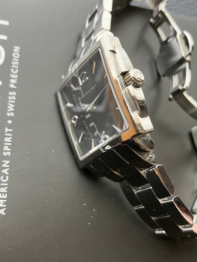 ハミルトン 腕時計 ジャズマスター スクエア レディース