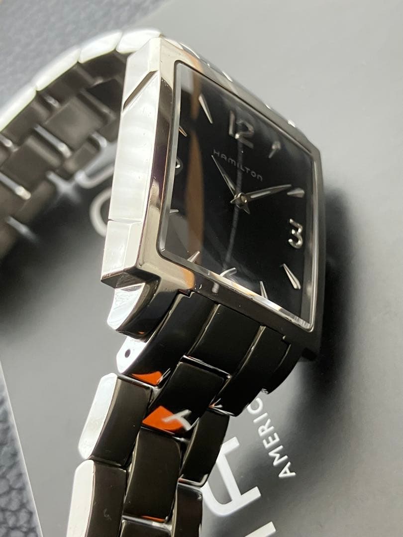 ハミルトン 腕時計 ジャズマスター スクエア レディース