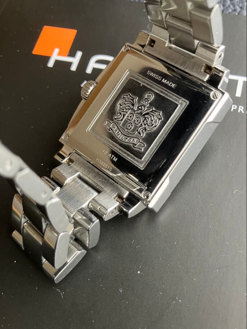 ハミルトン 腕時計 ジャズマスター スクエア レディース